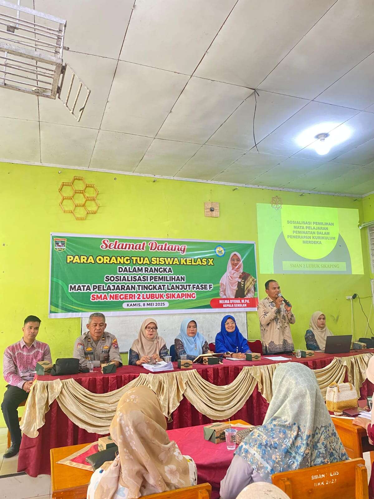 Sosialisasi Pemilihan Mata Pelajaran Tingkat Lanjut